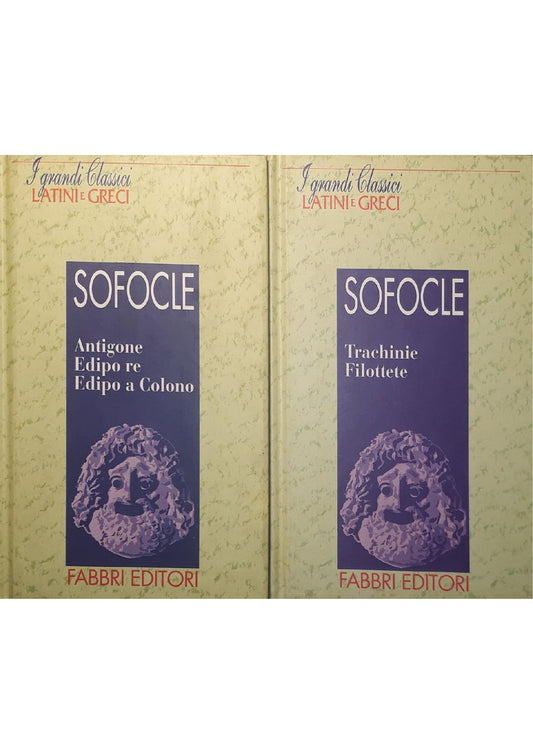Antigone, Edipo re, Edipo a colono p.401; Trachinie, Filottete p.286 - copertina