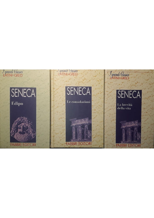 Edipo p.115; Le consolazioni p. 247; La brevità della vita p.99 - copertina