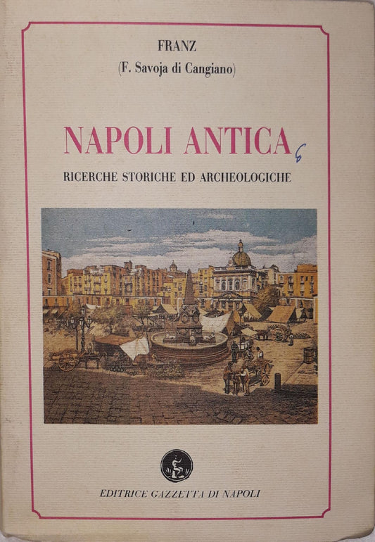 Napoli antica (ricerche storiche  ed archeologiche) - copertina