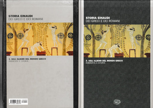 Storia Einaudi dei Greci e dei Romani, n. 3. Agli albori del mondo greco - copertina