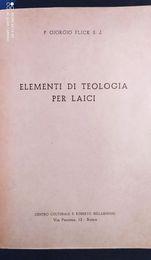 Elementi di teologia per laici - copertina