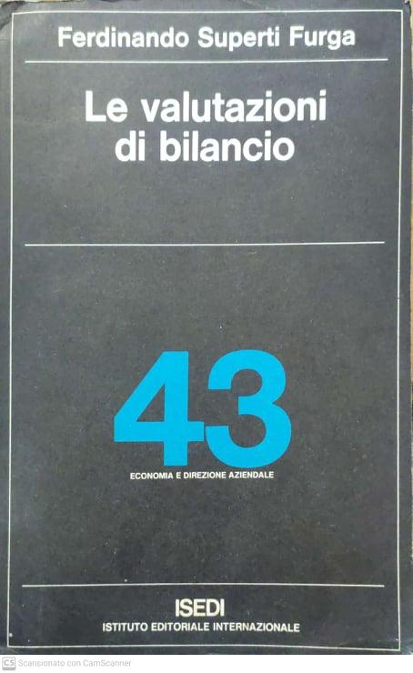Le valutazioni di bilancio - copertina