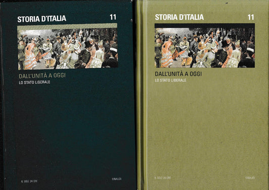 Storia d'Italia n. 11. Dall'unità a oggi - copertina