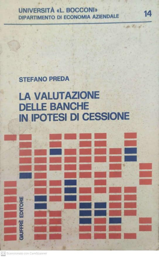 La valutazione delle banche in ipotesi di cessione - copertina