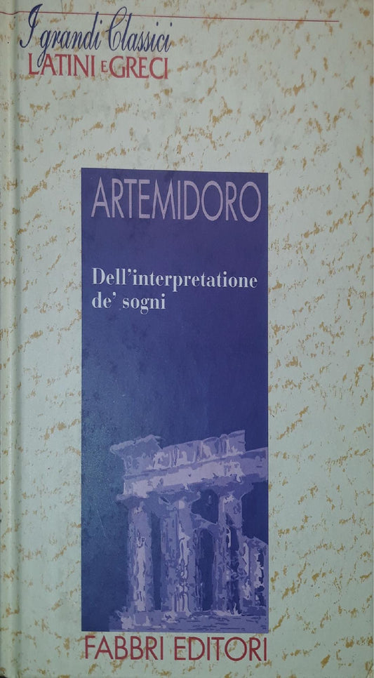 Dell'interpretatione de' sogni - copertina