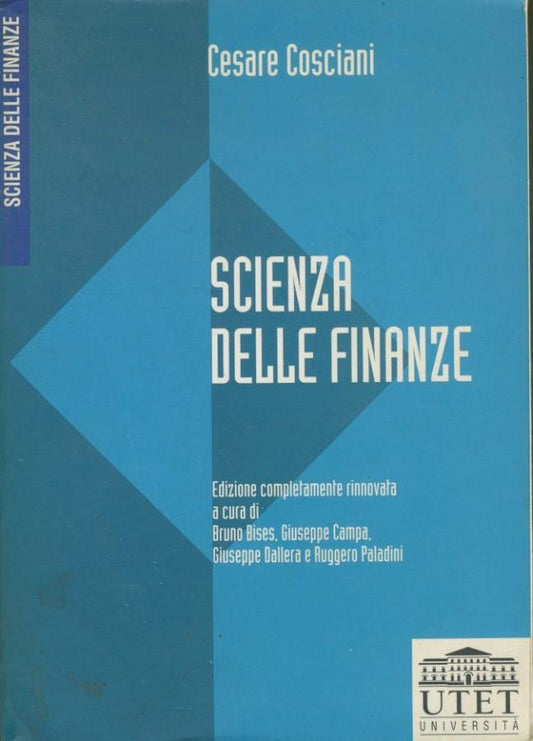Scienza delle finanze - copertina