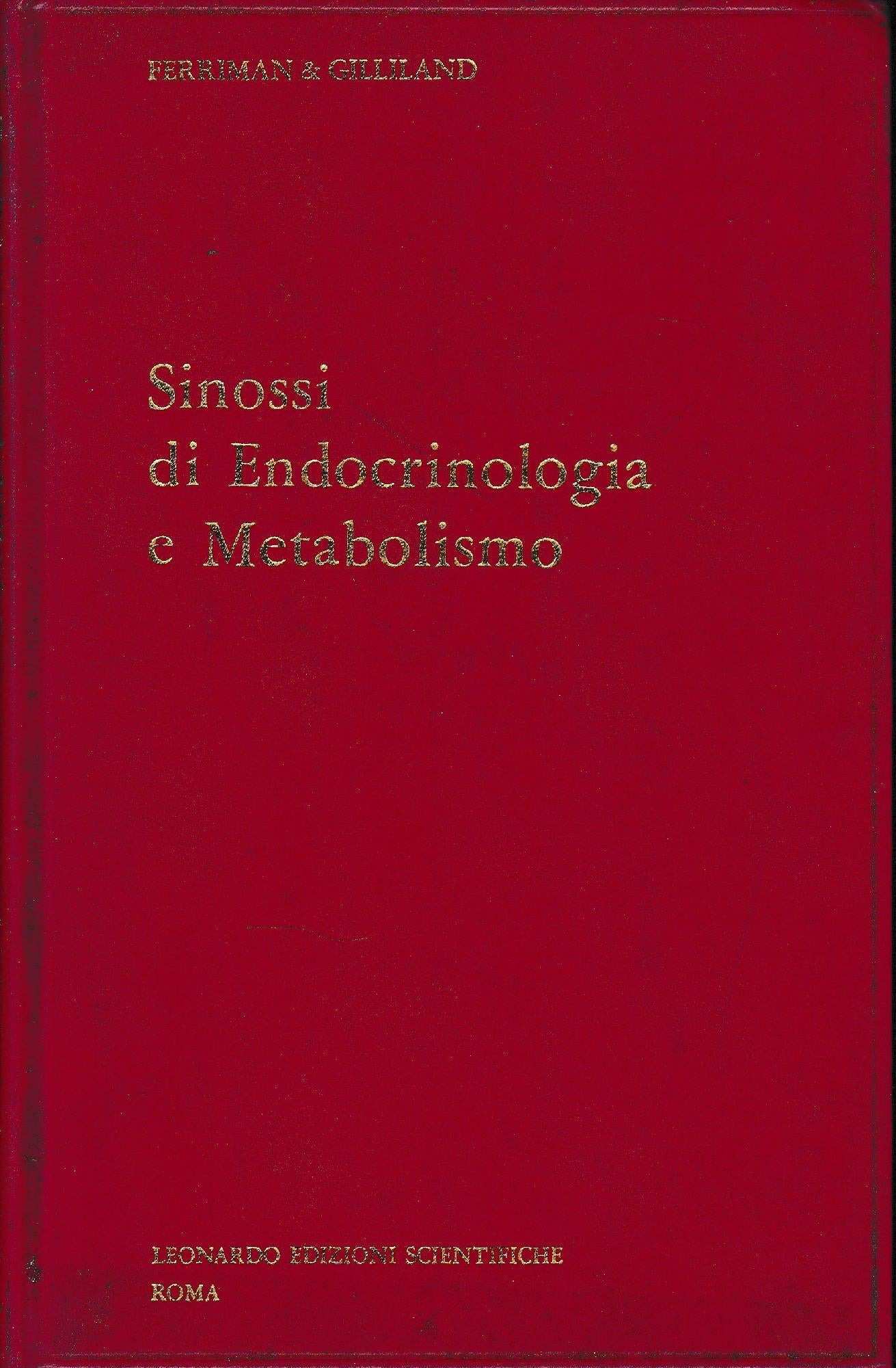 Sinossi di Endocrinologia e Metabolismo - copertina