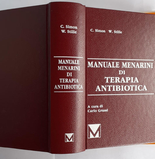 Manuale Menarini di terapia antibiotica - copertina