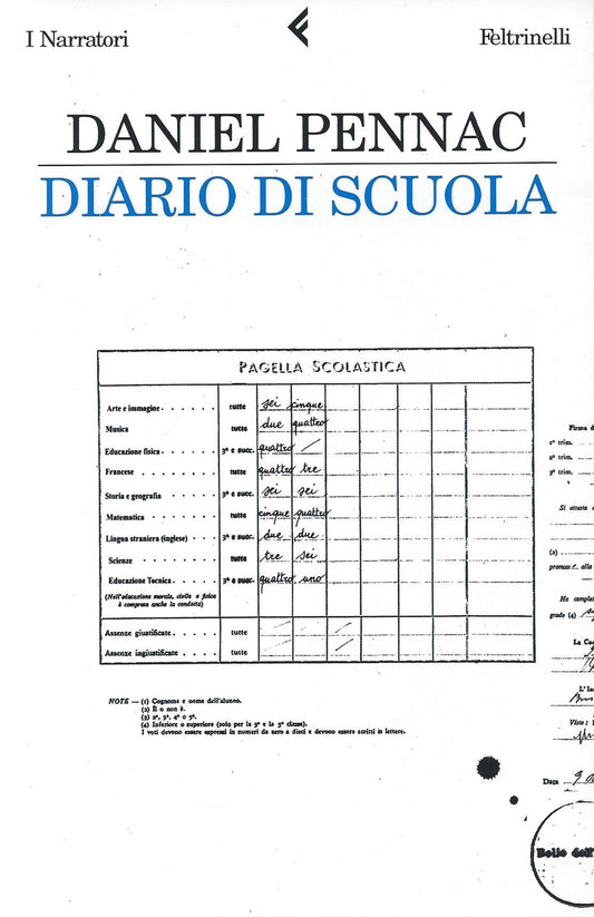Diario di scuola - copertina