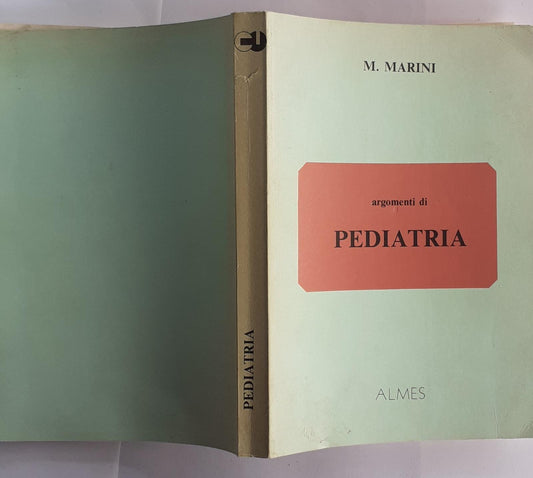 Argomenti di Pediatria - copertina