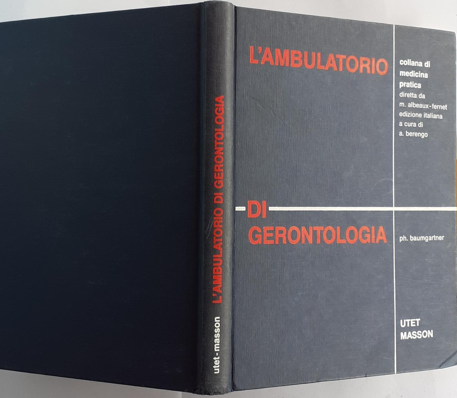 Gerontologia - copertina