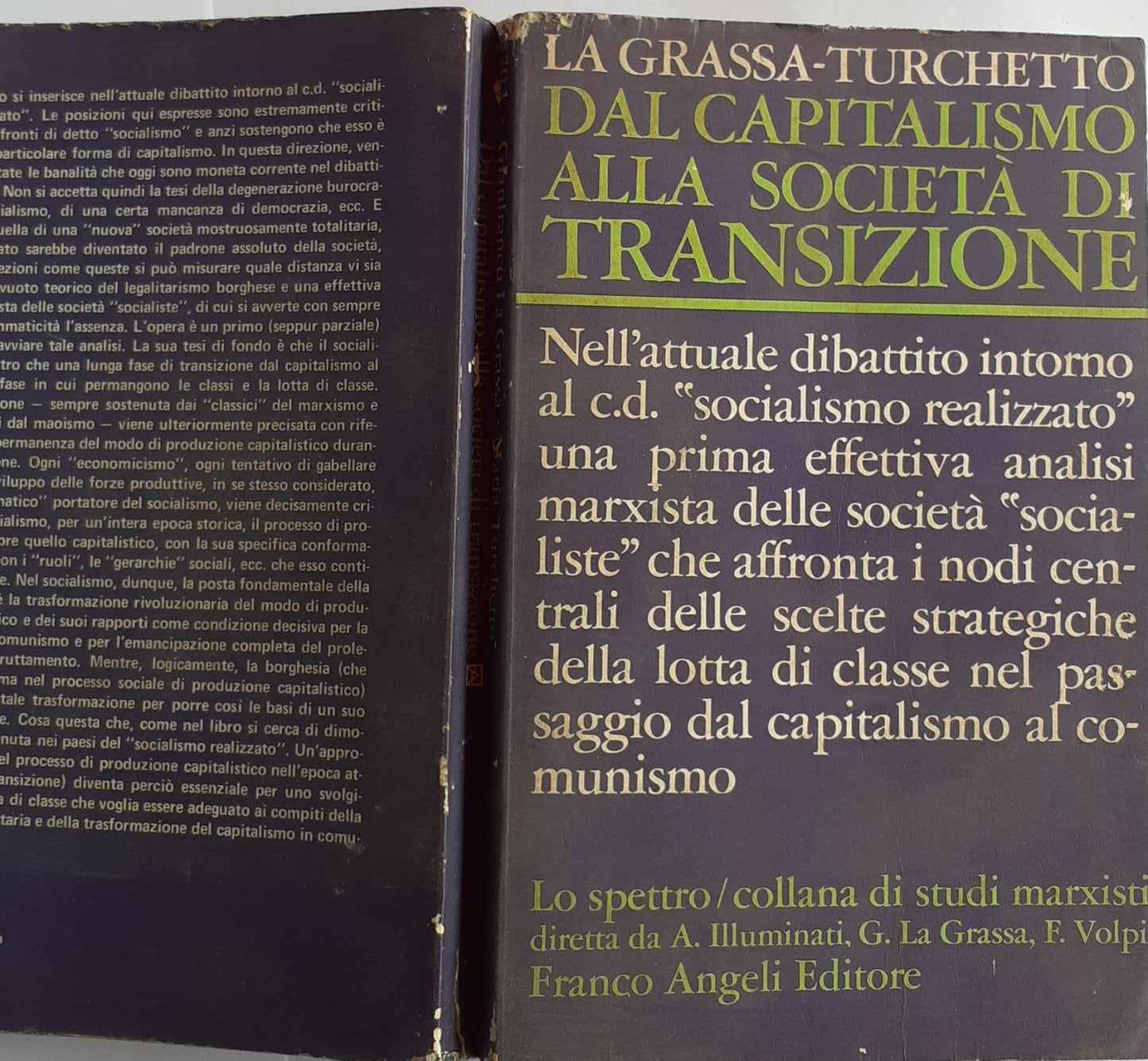 Dal capitalismo alla società di transizione - copertina