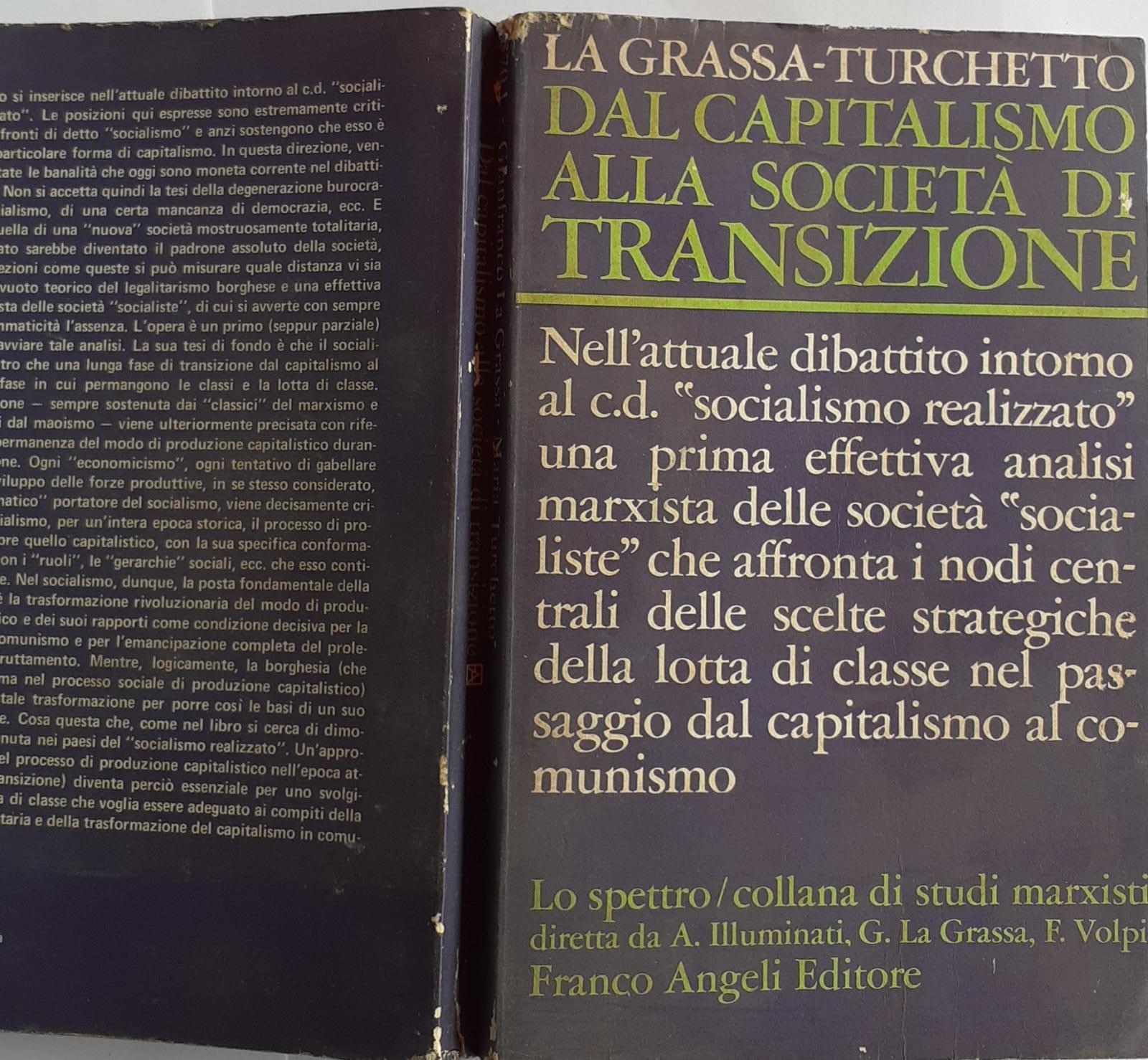 Dal capitalismo alla società di transizione - copertina