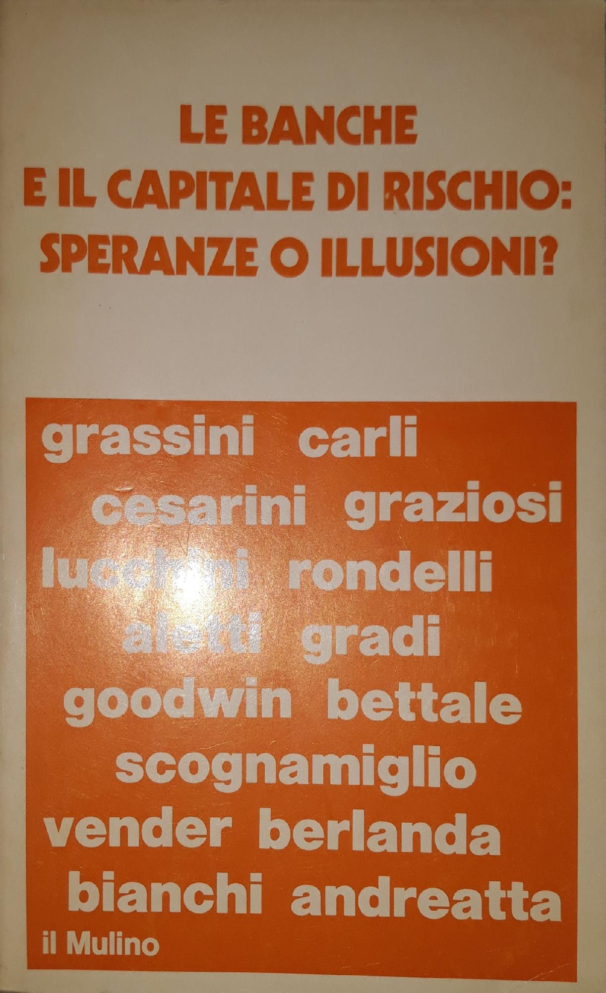 Le banche e il capitale di rischio: speranze o illusioni? - copertina