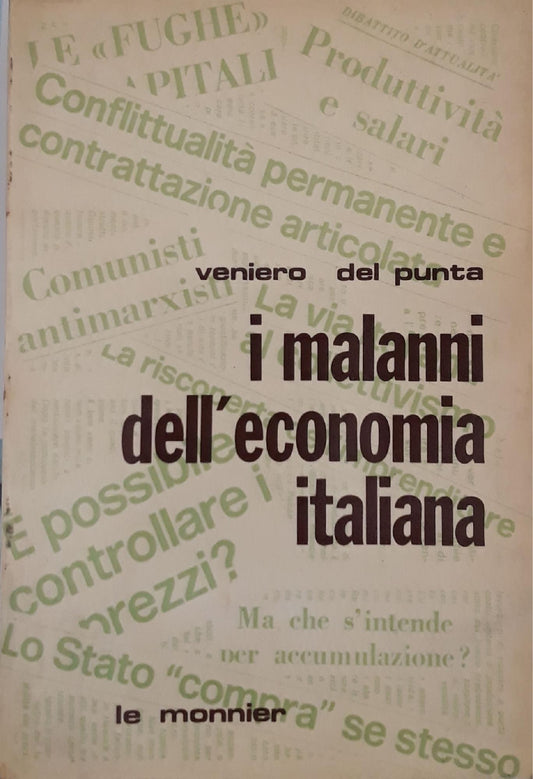 I malanni dell'economia italiana - copertina