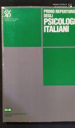 Primo repertorio degli psicologi italiani - copertina