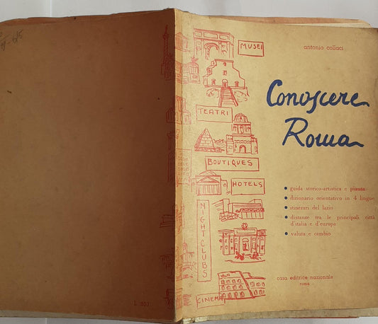 Conoscere Roma - copertina