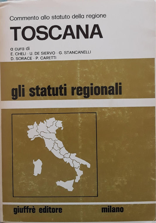Commento allo statuto della regione Toscana - copertina