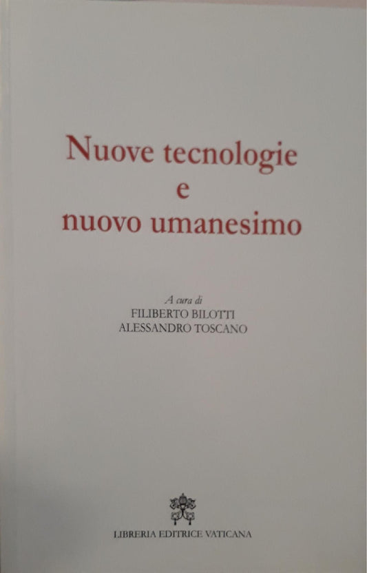 Nuove tecnologie e nuovo umanesimo - copertina