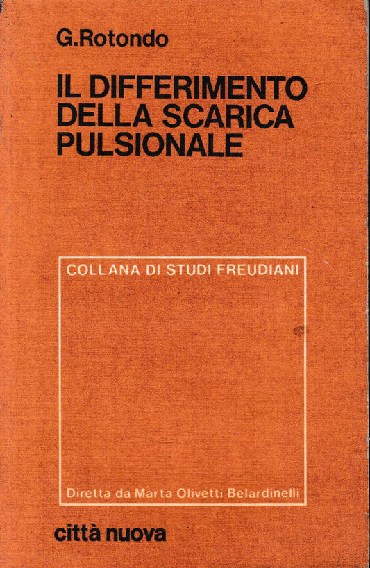 Il differimento della scarica pulsionale - copertina
