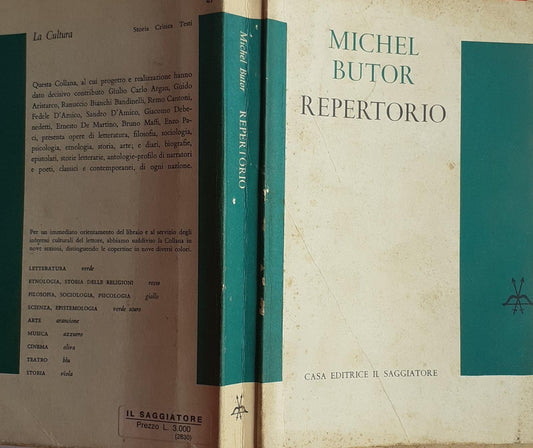 Repertorio. Studi e conferenze 1948-1959 - copertina