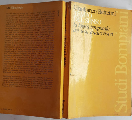 Tempo del sogno, la logica temporale dei testi audiovisivi - copertina