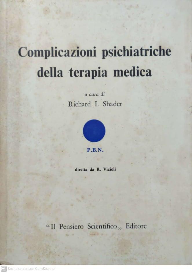 Complicazioni psichiatriche della terapia medica - copertina