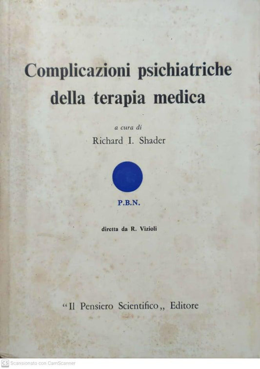 Complicazioni psichiatriche della terapia medica - copertina