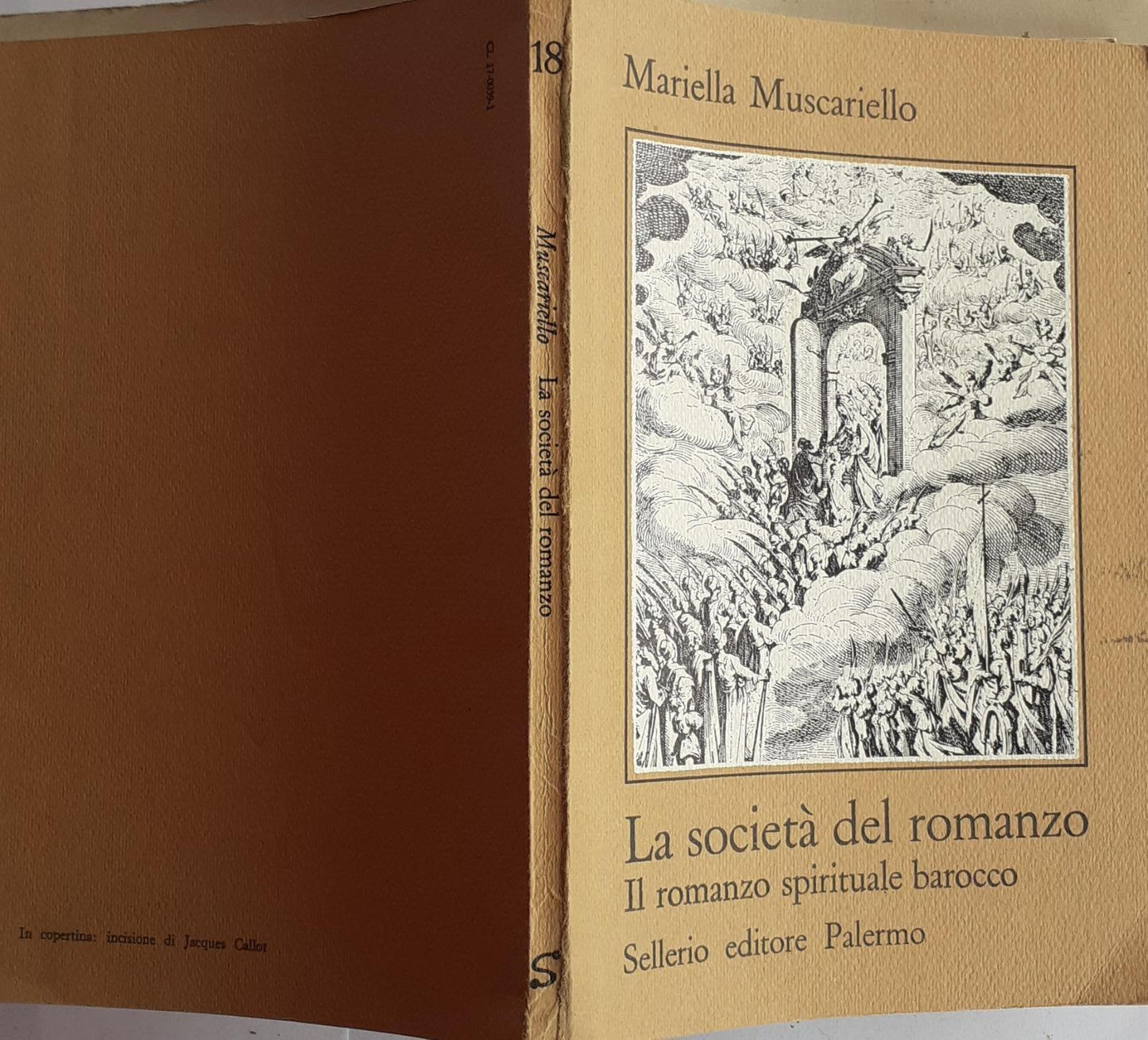 La societa' del romanzo. Il romanzo spirituale barocco - copertina