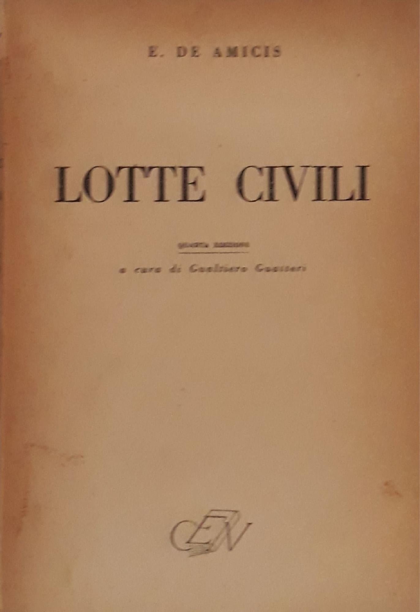 Lotte civili - copertina