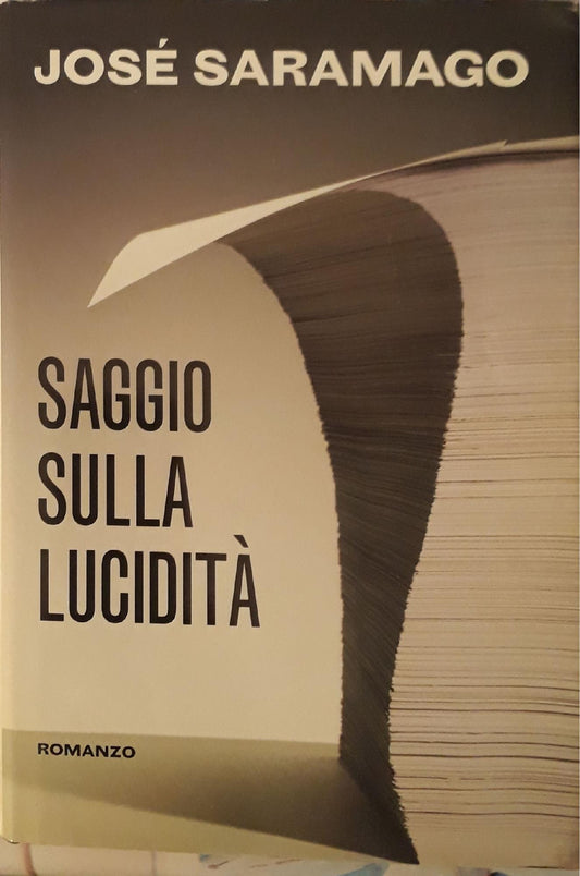 Saggio sulla lucidità - copertina