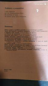 L'economia Italiana 1945/1970 - copertina