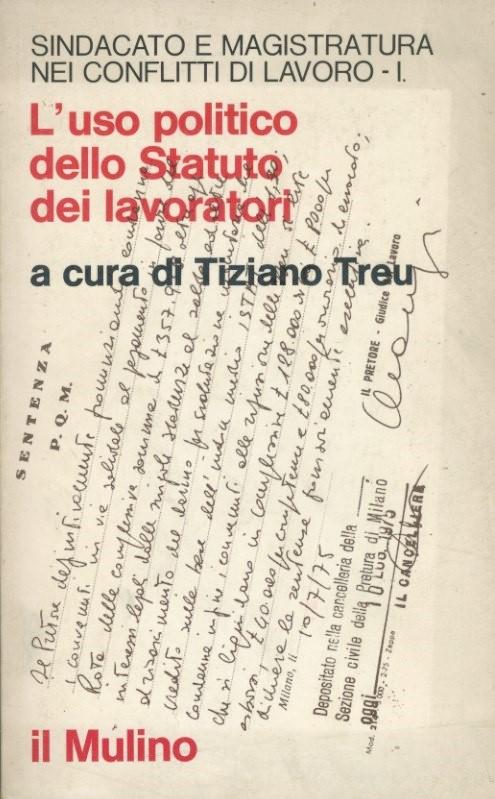 L'uso politico dello statuto dei lavoratori - copertina