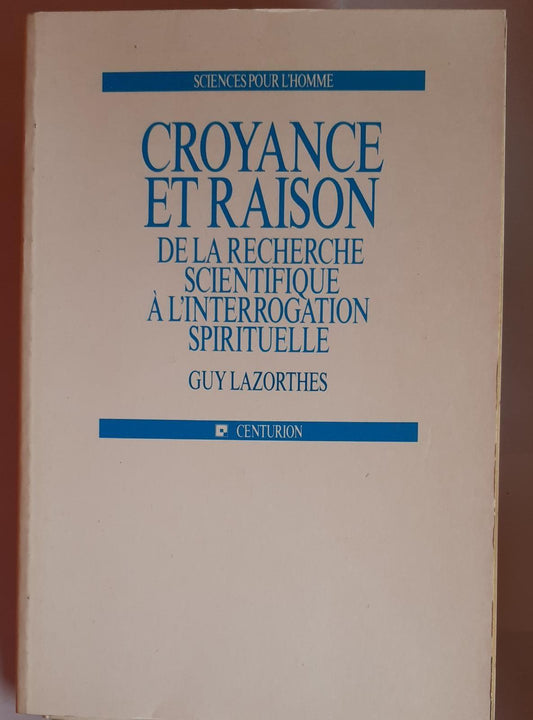 Croyance et raison - copertina