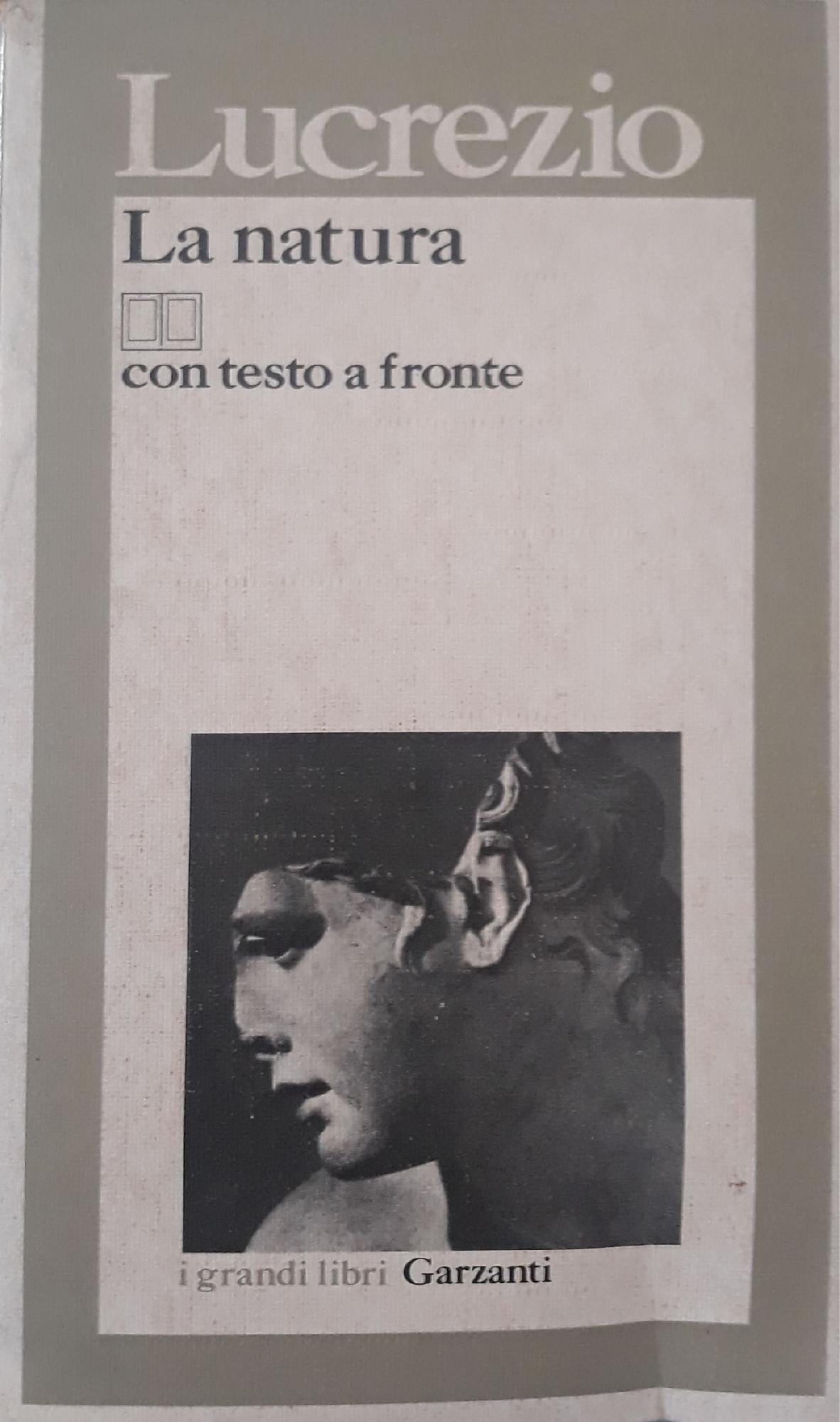 La natura - copertina