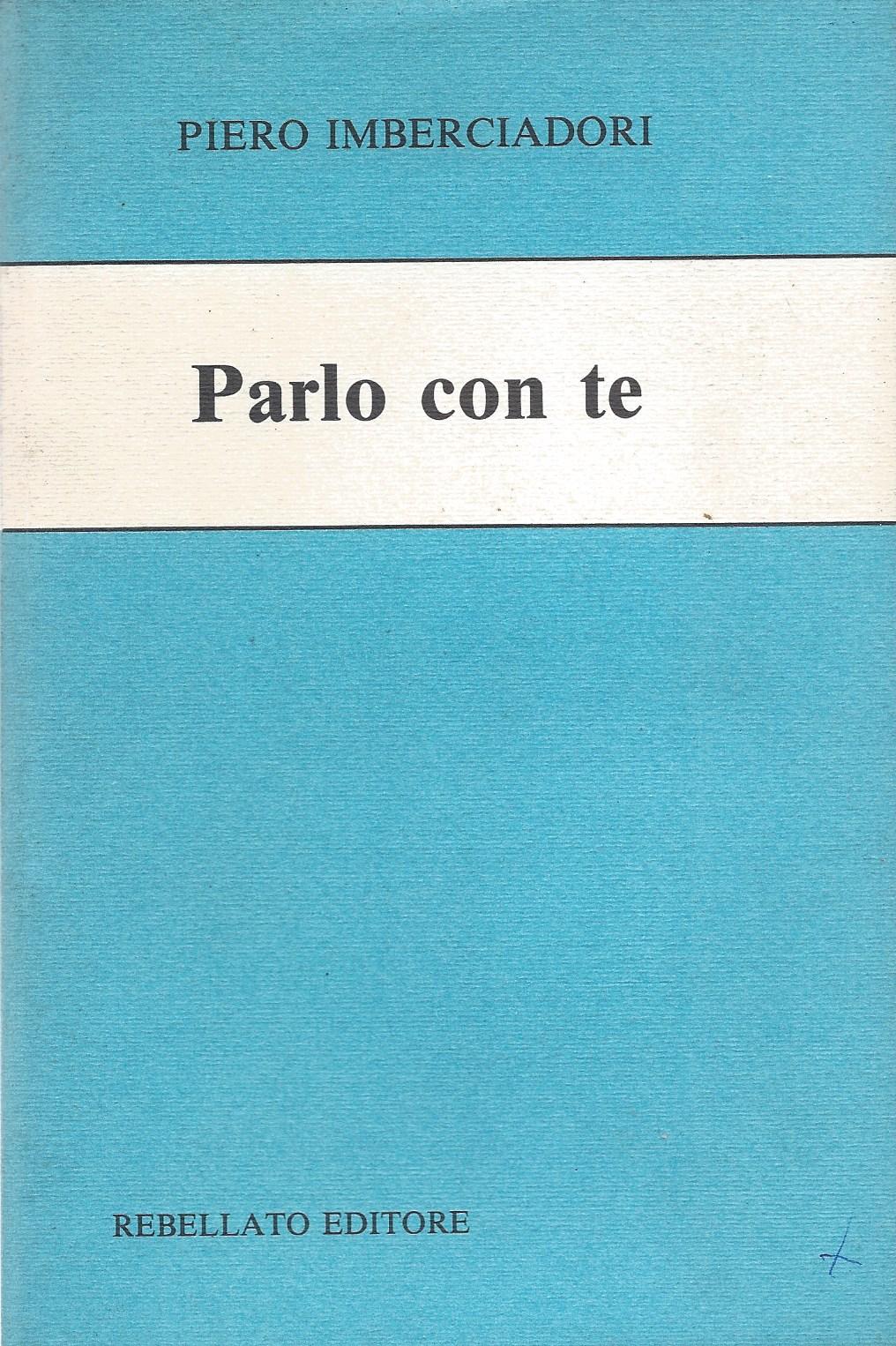 Parlo con te - copertina