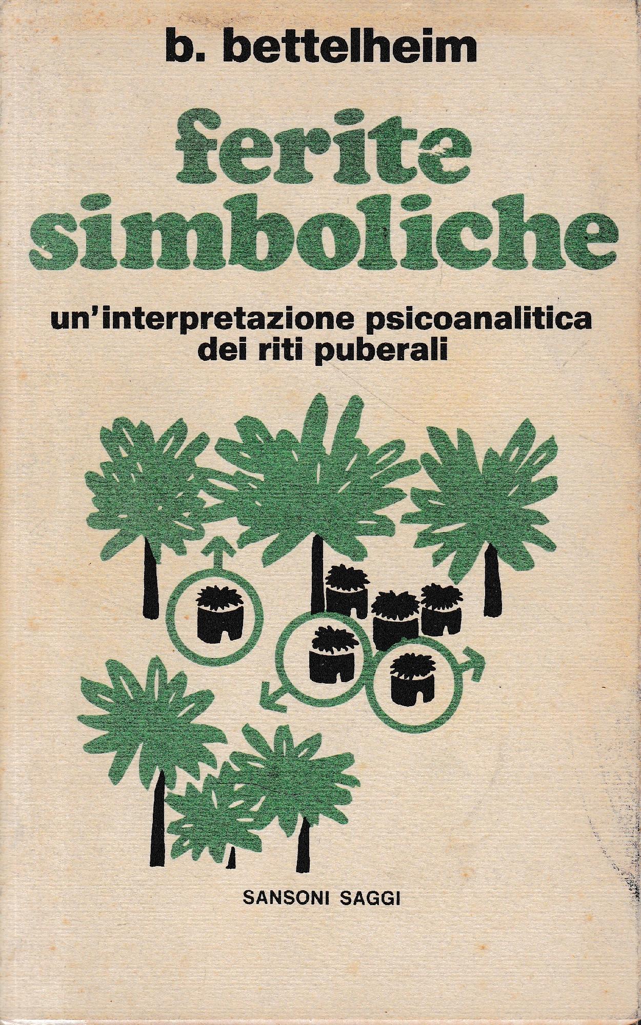 Ferite simboliche. Un'interpretazione psicoanalitica dei riti puberali - copertina