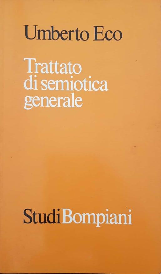Trattato di semiotica generale - copertina