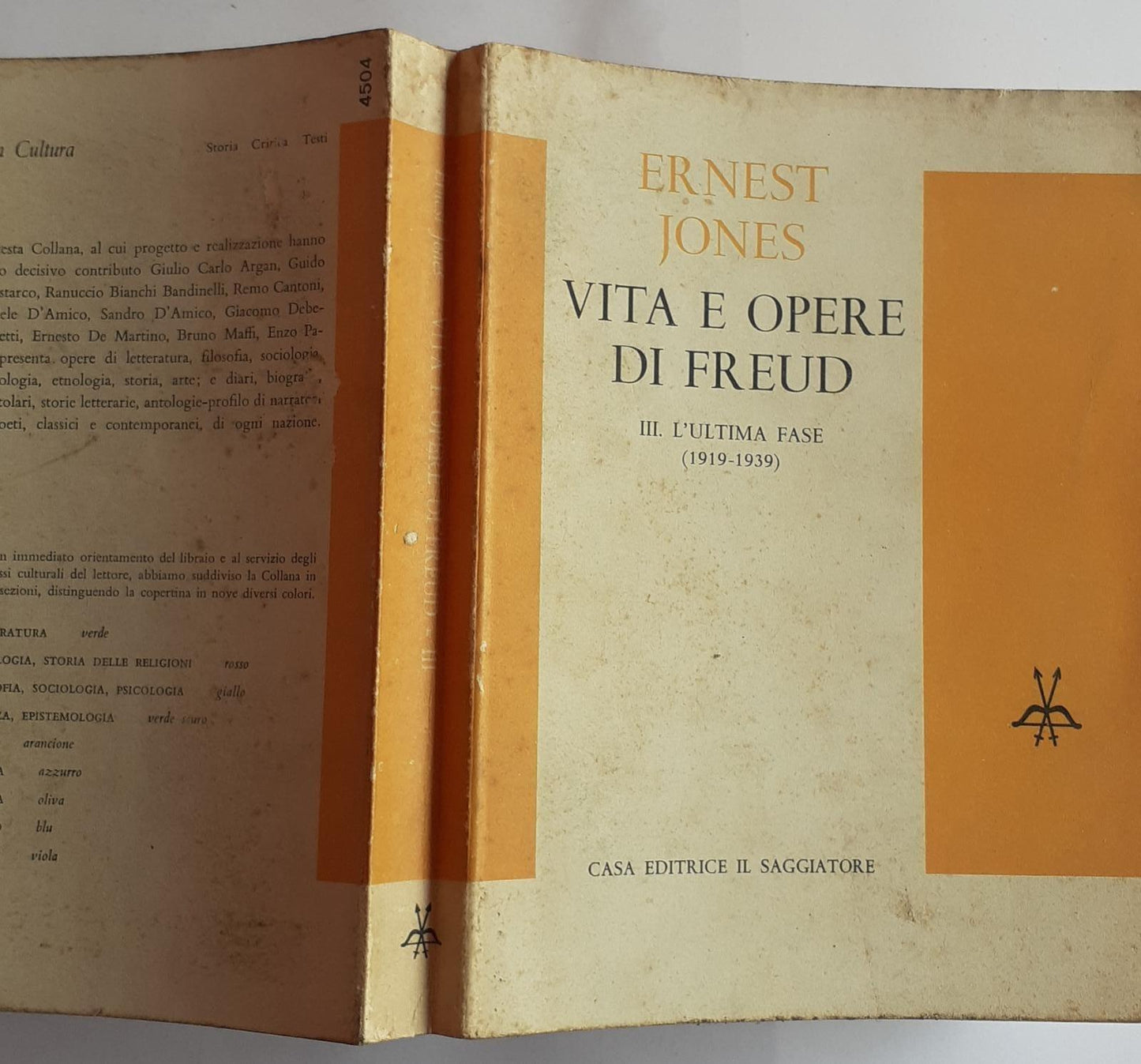 Vita e opere di Freud II L'ultima fase - copertina