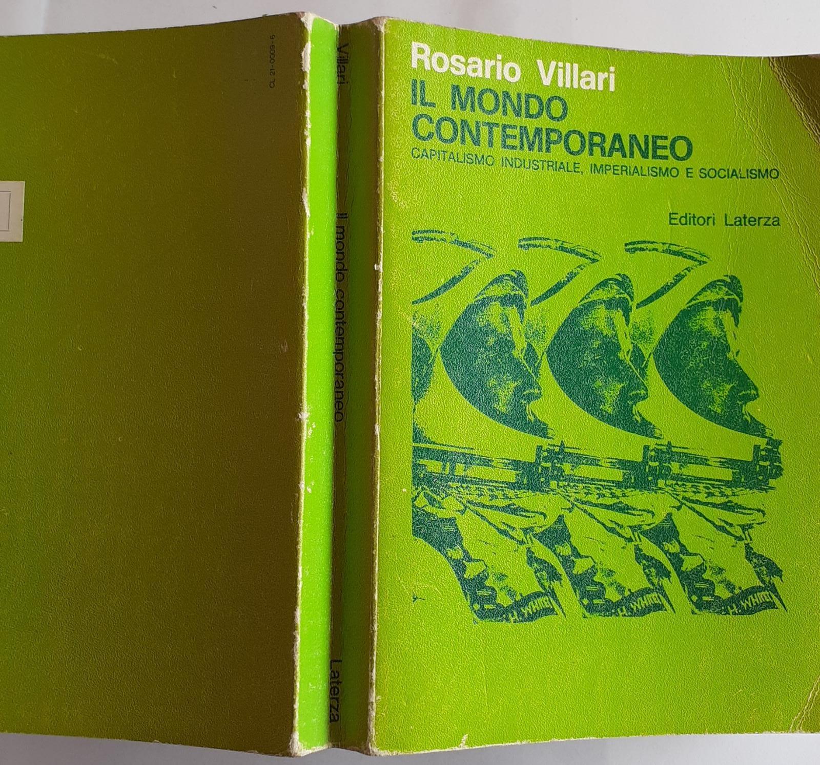 Il mondo contemporaneo - copertina