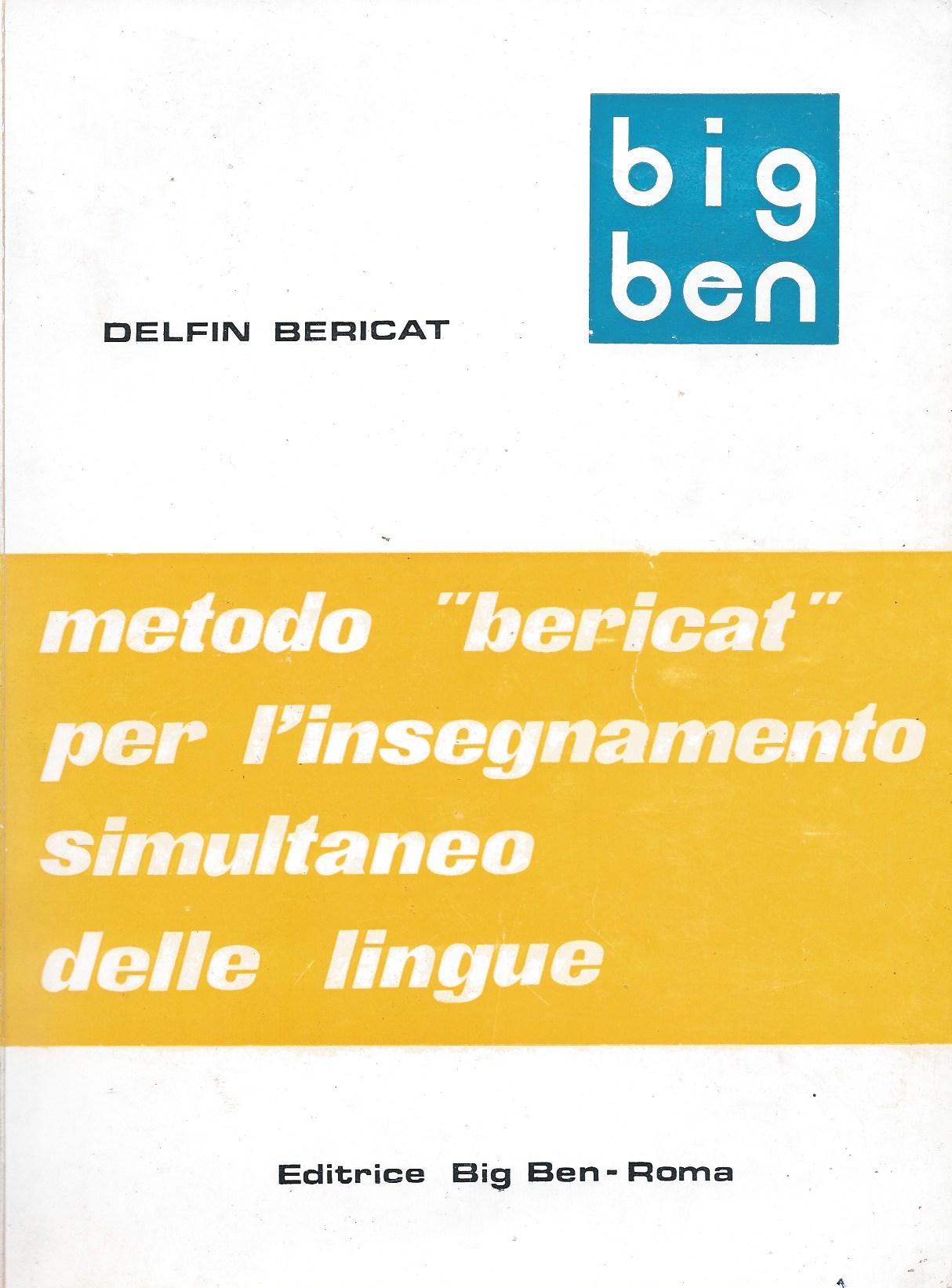 Metodo "Bericat" per l'insegnamento simultaneo delle lingue - copertina