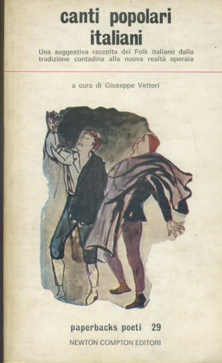Canti popolari italiani - copertina