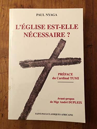 L'Église est-elle nécessaire ? : Foi en Christ et appartenance à l'Église - copertina