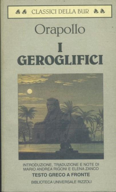 I geroglifici - copertina