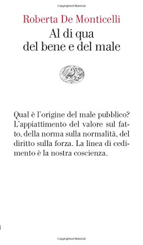 Al di qua del bene e del male: Per una teoria dei valori - copertina