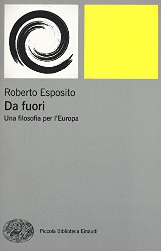 Da fuori. Una filosofia per l'Europa - copertina