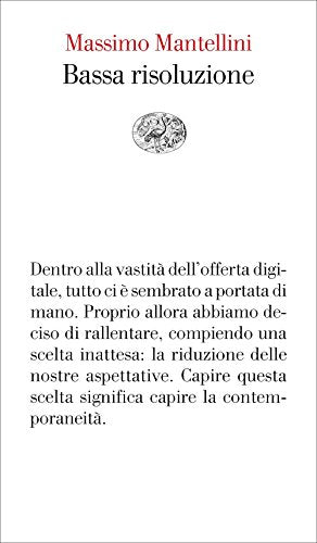 Bassa risoluzione - copertina