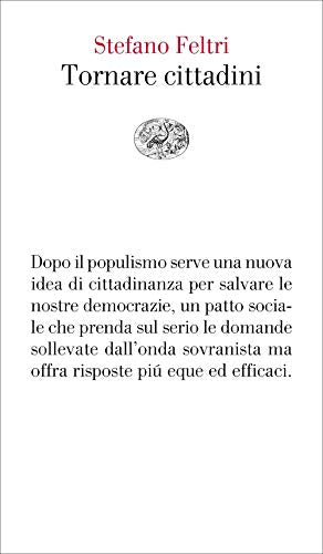 Tornare cittadini - copertina