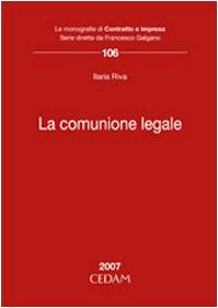 La comunione legale - copertina