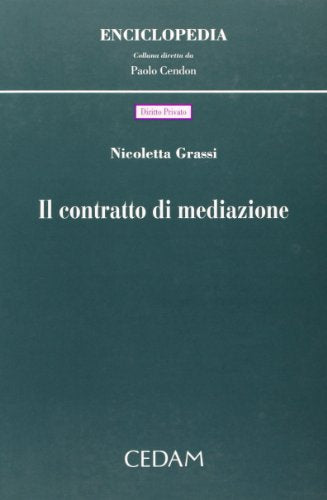 Il contratto di mediazione - copertina